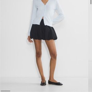 Aritzia Black Bubble Skirt